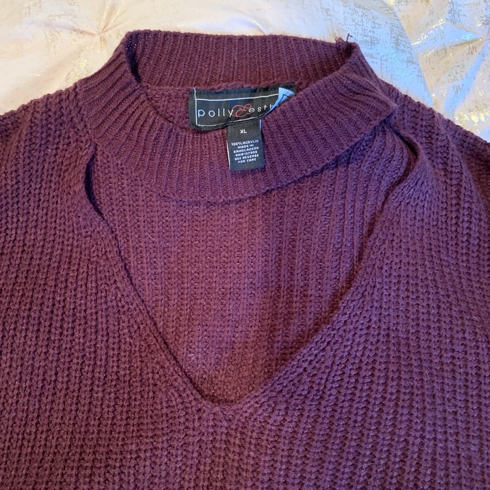 Maroon Sweater